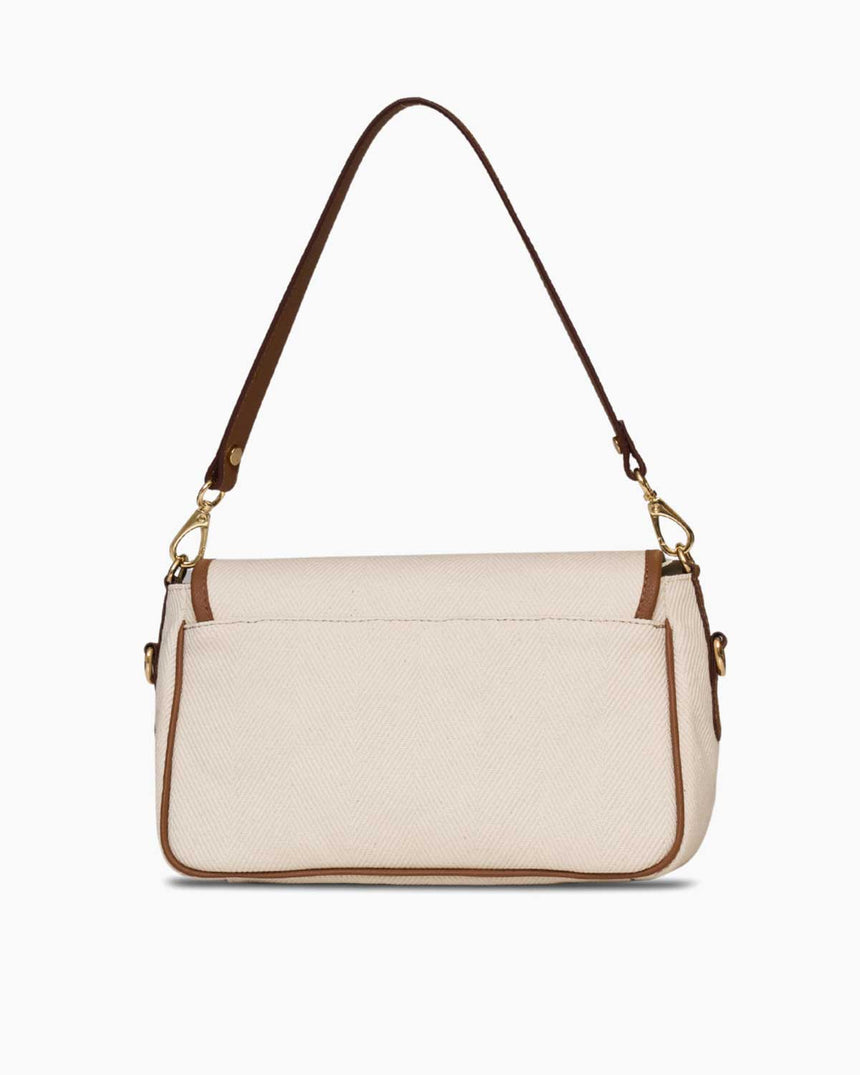 Nautica Omuz Çantası Bej - Taba