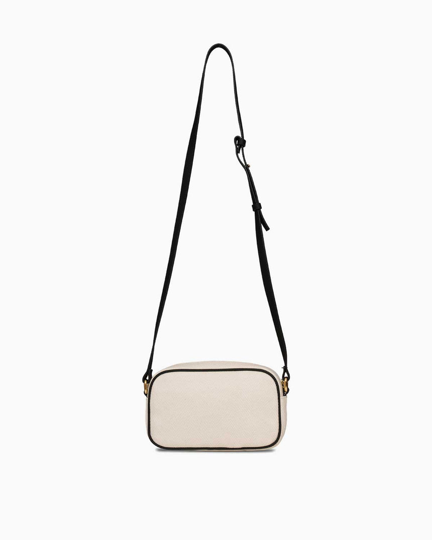 Nautica Çapraz Askılı Çanta Bej - Siyah