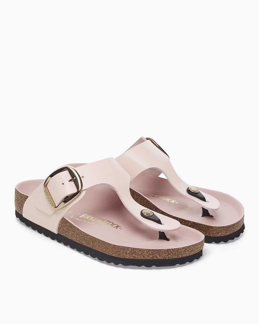Birkenstock Gizeh Big Buckle Nl High Shine Terlik Light Rose
