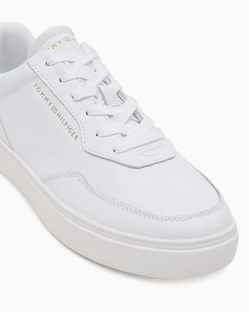 Tommy Hilfiger Casual Cupsole Kadın Sneaker White