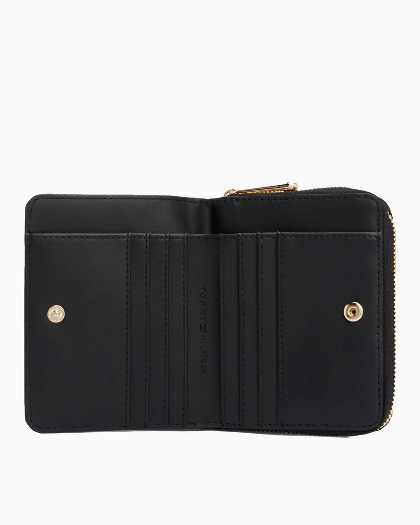 Tommy Hilfiger Soft Logotape Medium Cüzdan Black