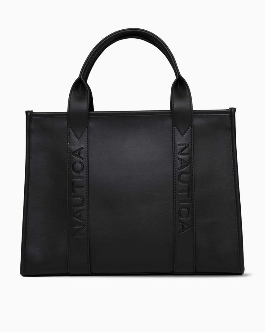 Nautica Ladies Logolu Omuz Çantası Siyah