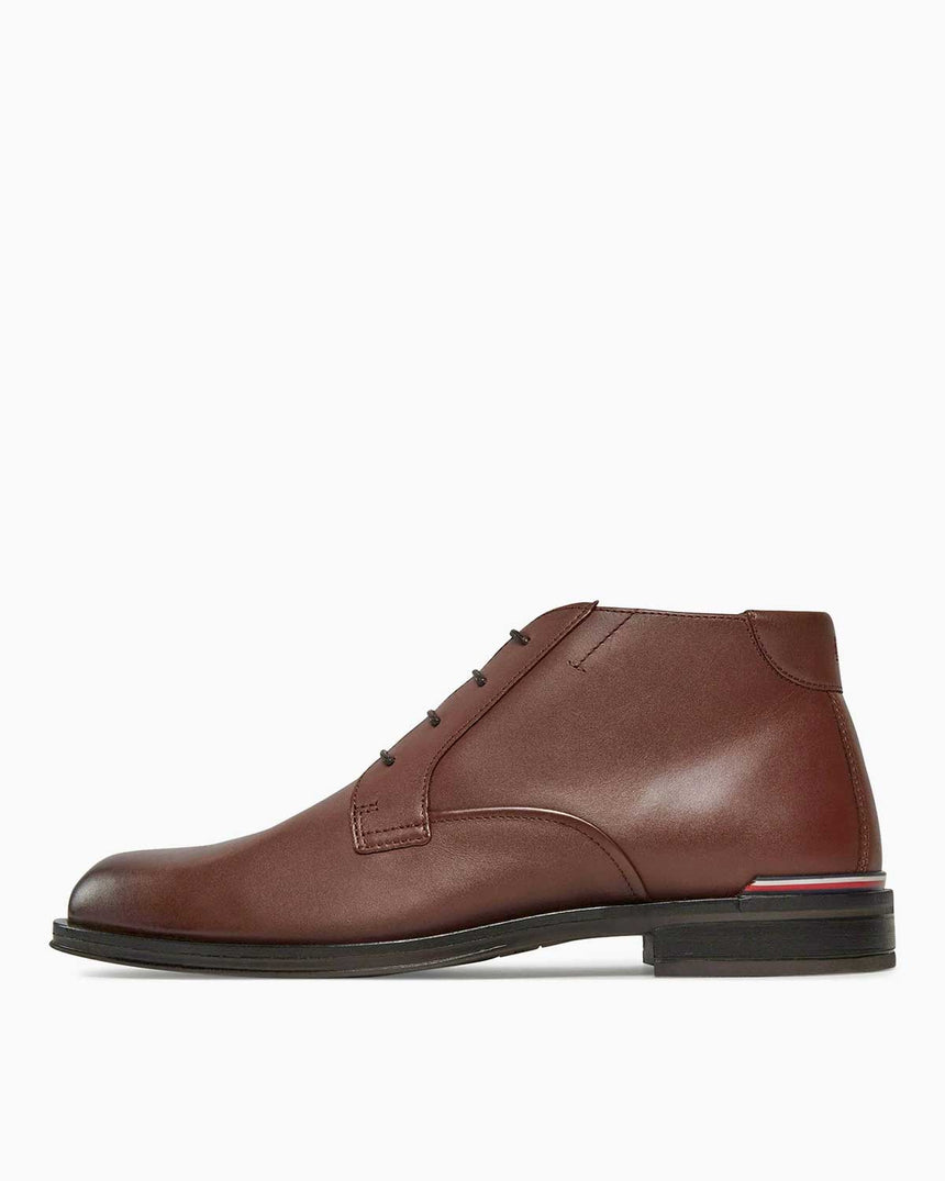 Tommy Hilfiger Core Rwb Classic Low Boots Winter Cognac