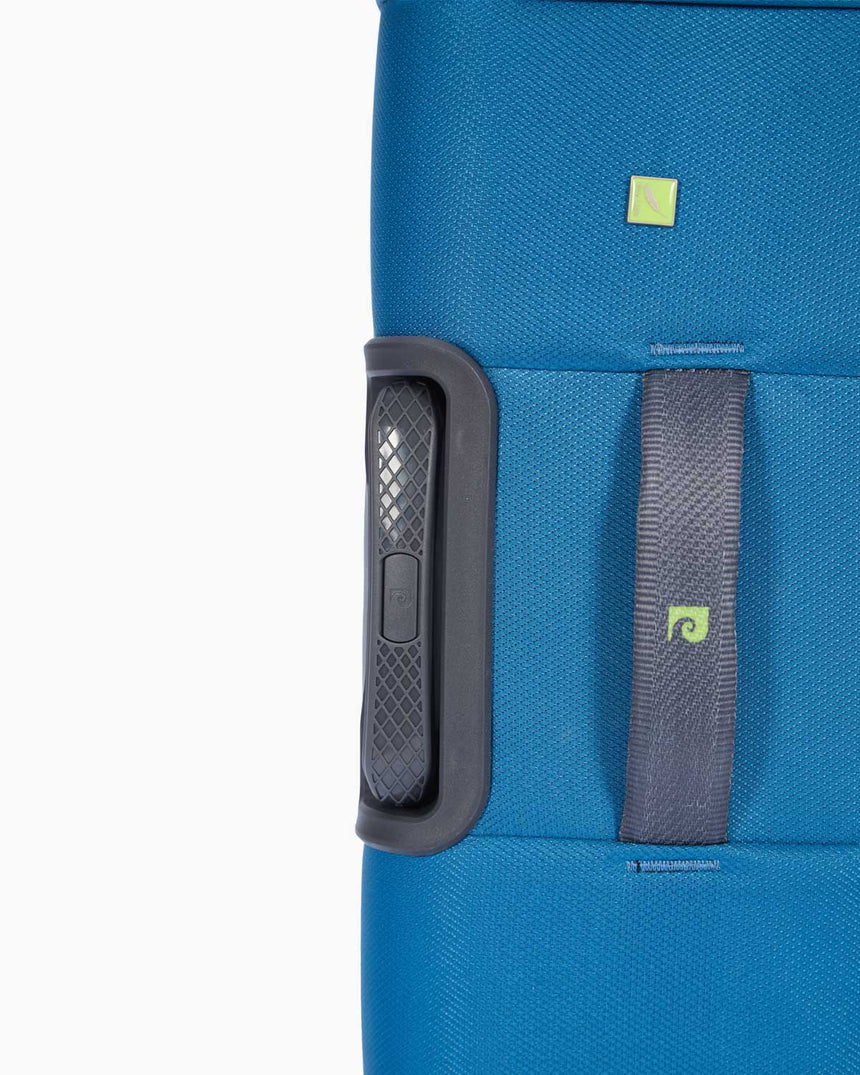 Pierre Cardin Orta Boy Kumaş Valiz Mavi