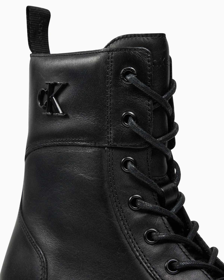 Calvin Klein Jeans Combat Logolu Bot Triple Black