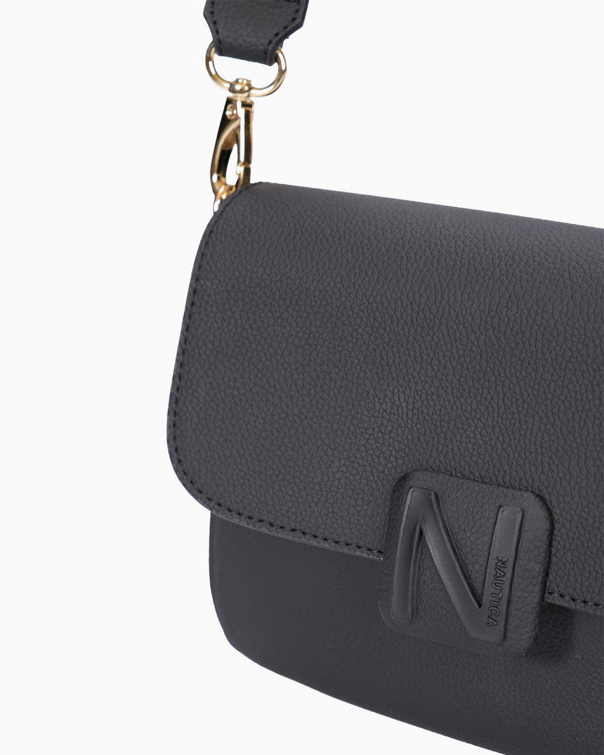 Nautica Ayarlanabilir Çapraz Askılı Çanta Siyah