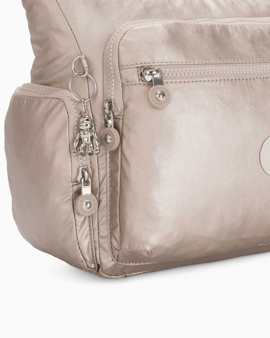 Kipling Gabbie Basic Plus Kadın Omuz Çantası Metallic Glow