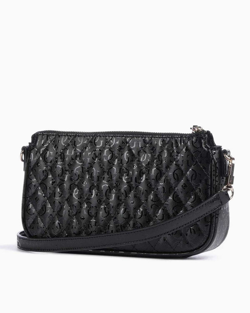 Guess Small Zincir Detaylı Çapraz Askılı Çanta Black