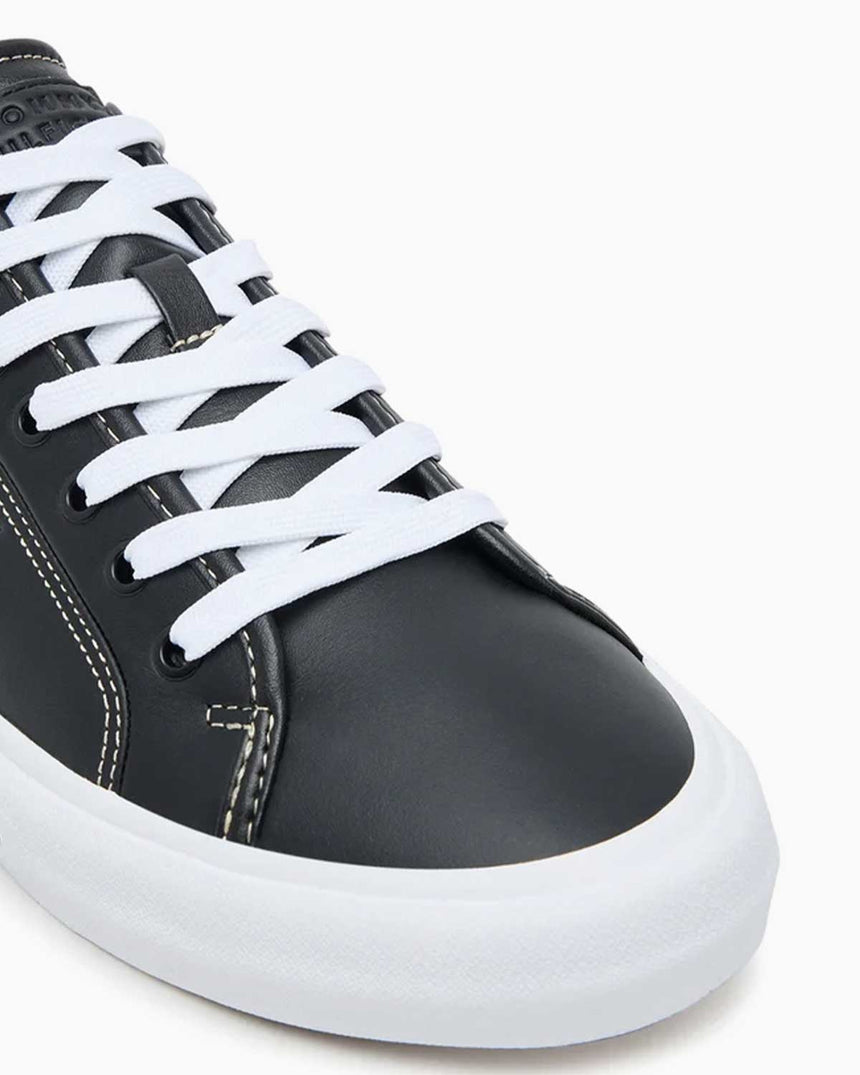 Tommy Hilfiger Dikiş Detaylı Erkek Sneaker Black