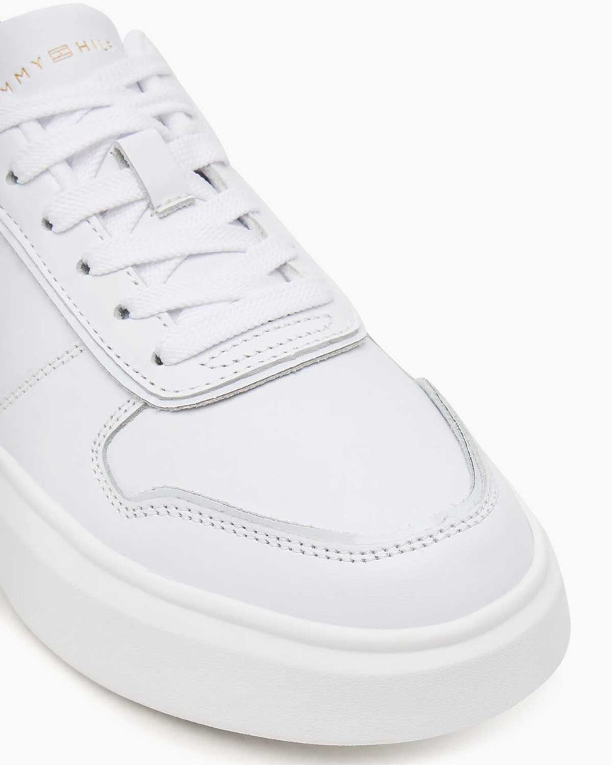 Tommy Hilfiger Estefania Patent Platform Kadın Sneaker White