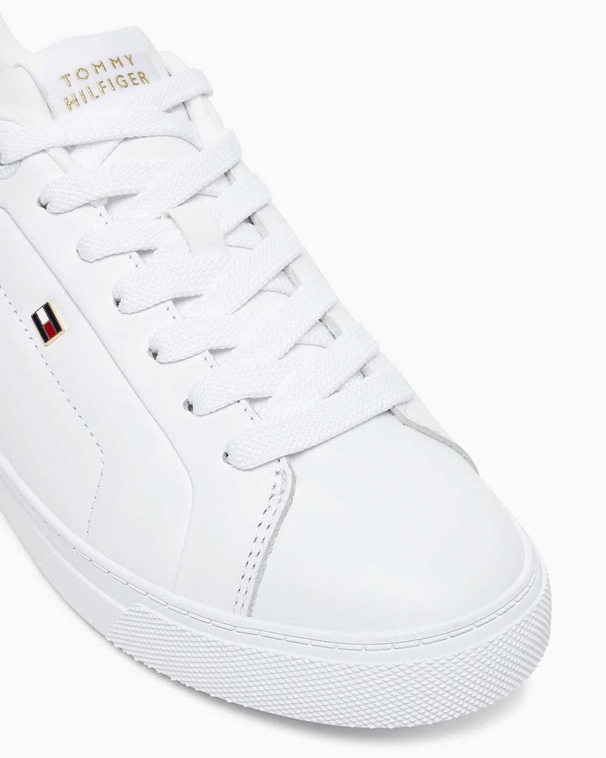 Tommy Hilfiger İkonik Kort Kadın Sneaker Ancient White