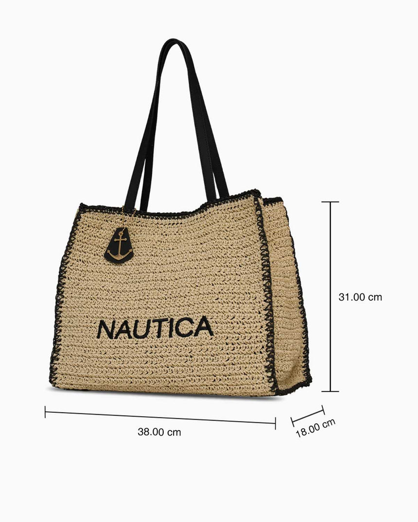Nautica Kadın Plaj Çantası Açık Bej