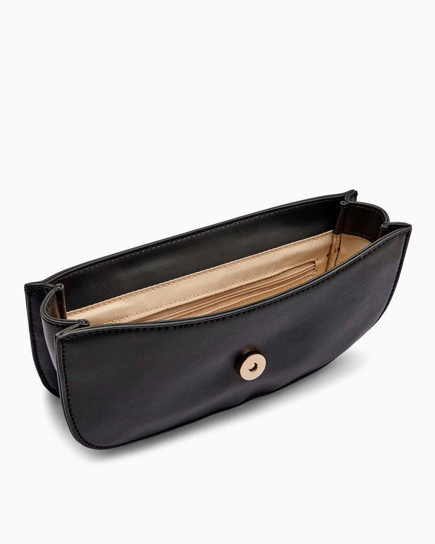 Guess Tatum Ön ve Arka Detaylı Kadın Omuz Çantası Black