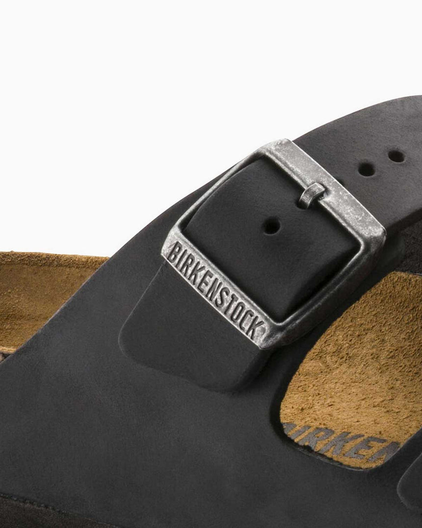 Birkenstock Arizona Leoi Çift Bantlı Kadın Terlik Black