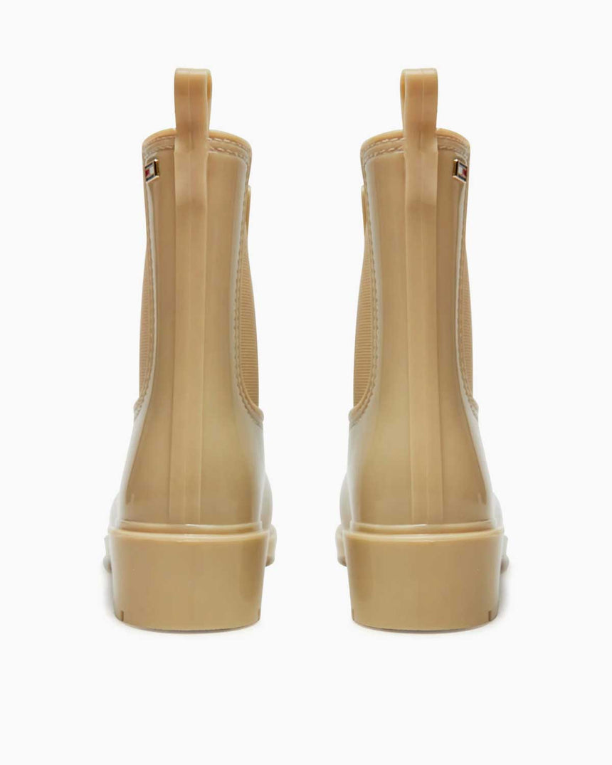 Tommy Hilfiger Flag Rugan Rainboot Beige