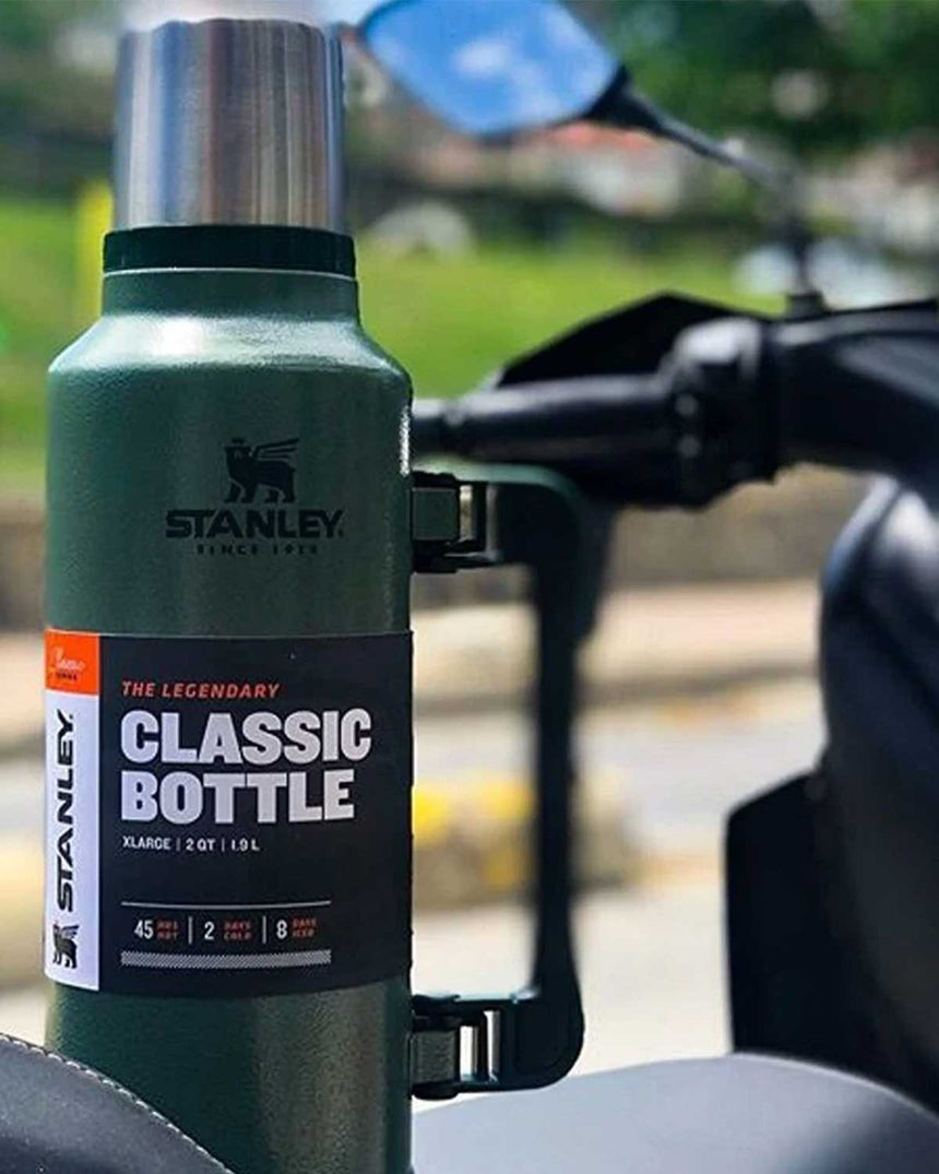 Stanley Efsane Klasik Seri-1.9 Litre Klasik Şişe, Vakumlu Çelik Termos Hammertone Green