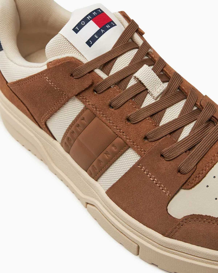 Tommy Jeans Brooklyn Low Top Sneaker Brown