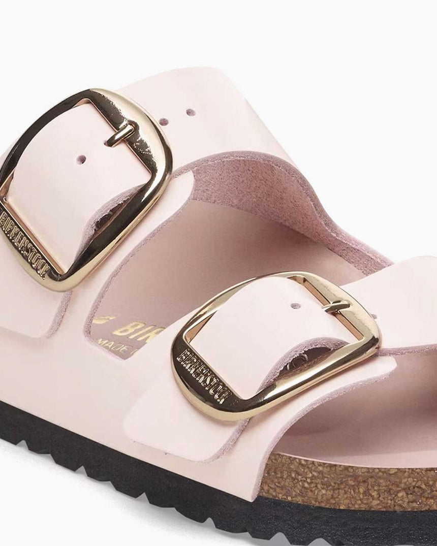 Birkenstock Arizona Big Buckle NL High Shine Kadın Terlik Light Rose