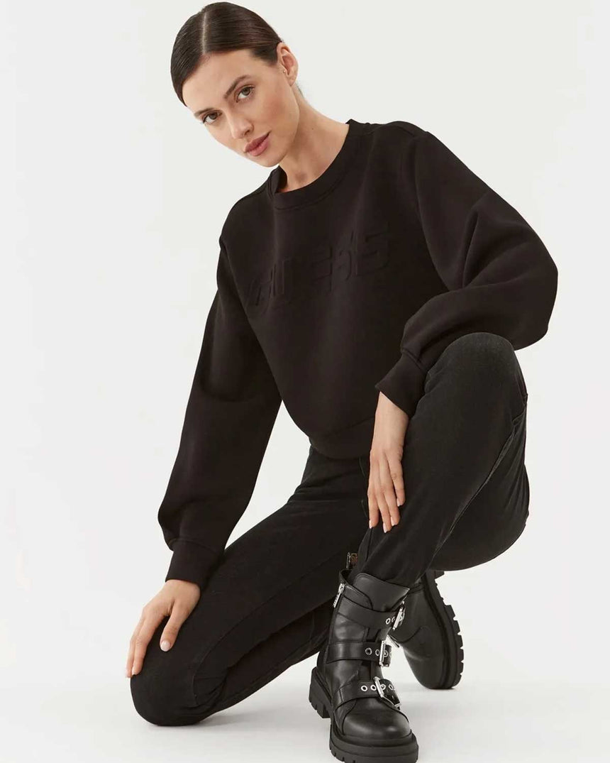 Guess Cindra Kabartma Logolu Sweatshirt