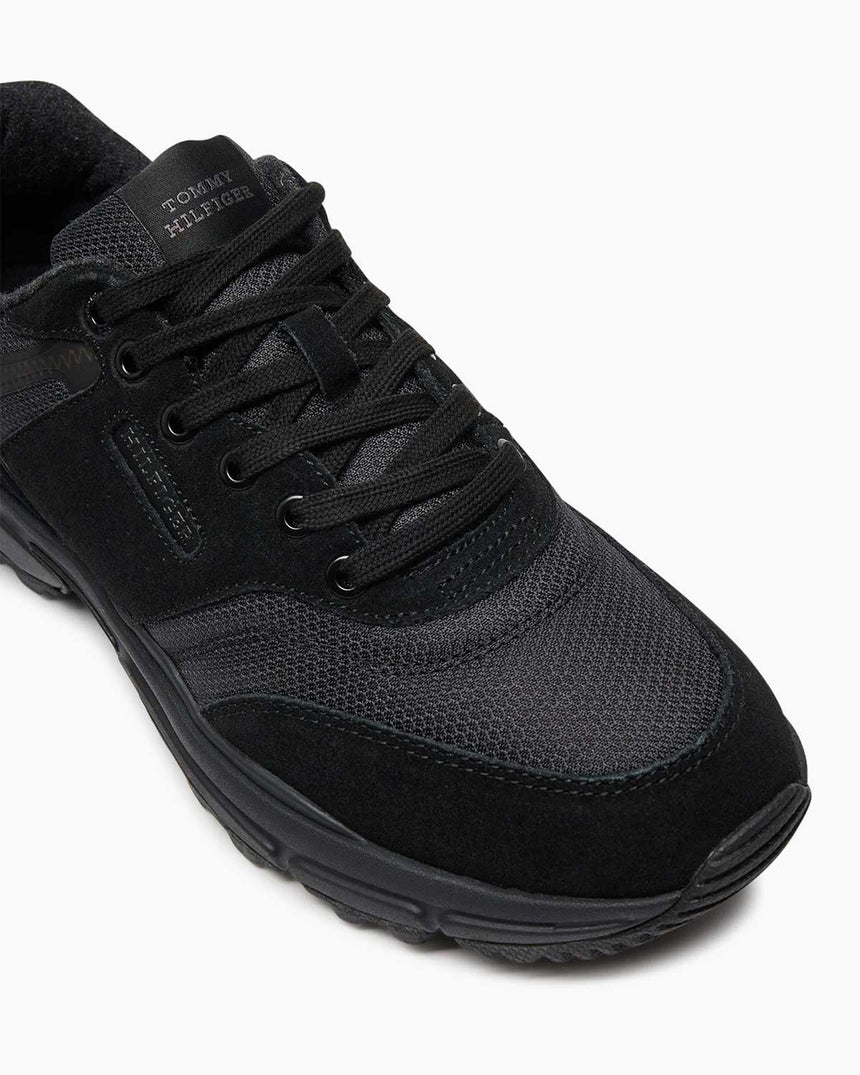 Tommy Hilfiger Runner Cordura Mix Sneakers Black