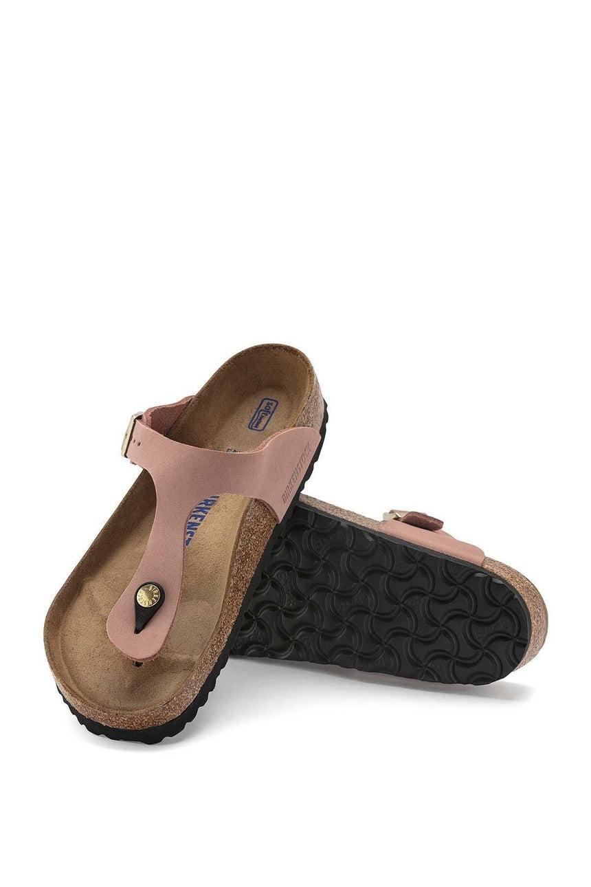 Birkenstock Gizeh Sfb Nubuk Kadın Terlik Old Rose
