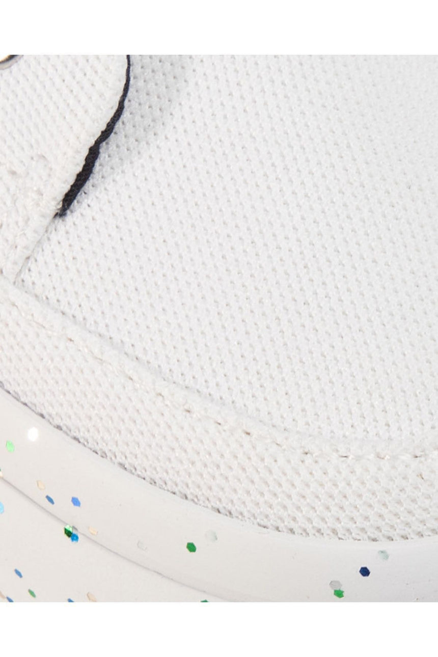 Tommy Hilfiger Glitter Flatform Sneaker Kadın Ayakkabı White