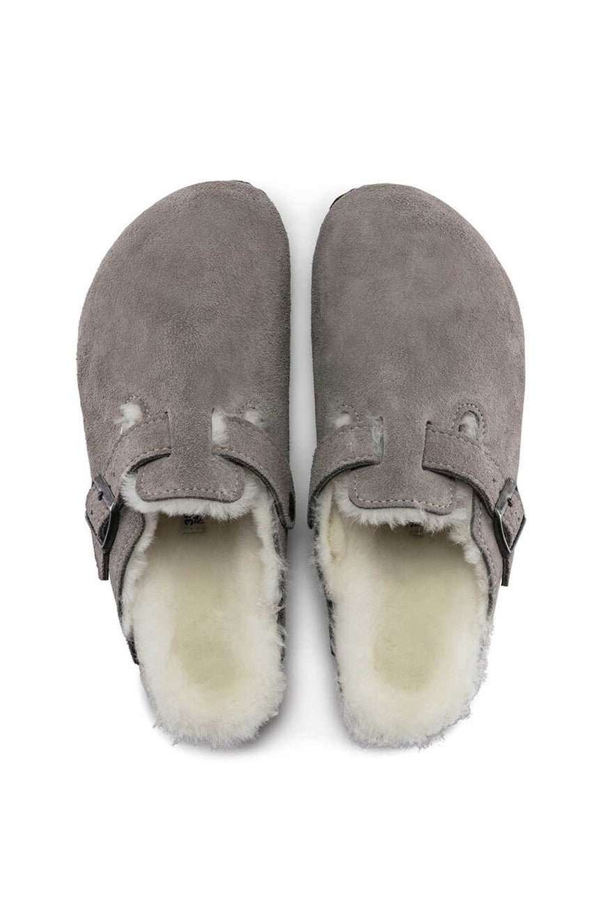 Birkenstock Boston Fur Kadın Terlik