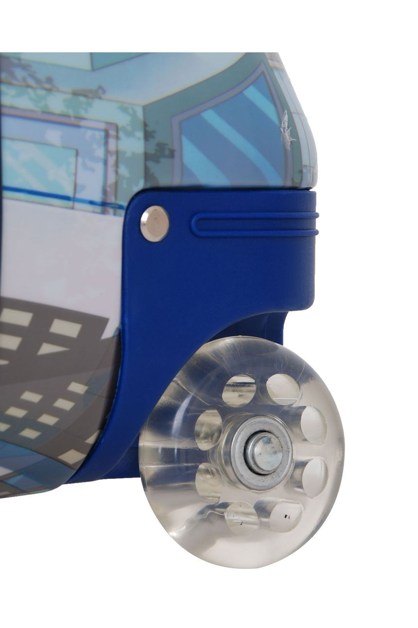 ÇÇS Çizgi Karakter Çocuk Valizi Mavi