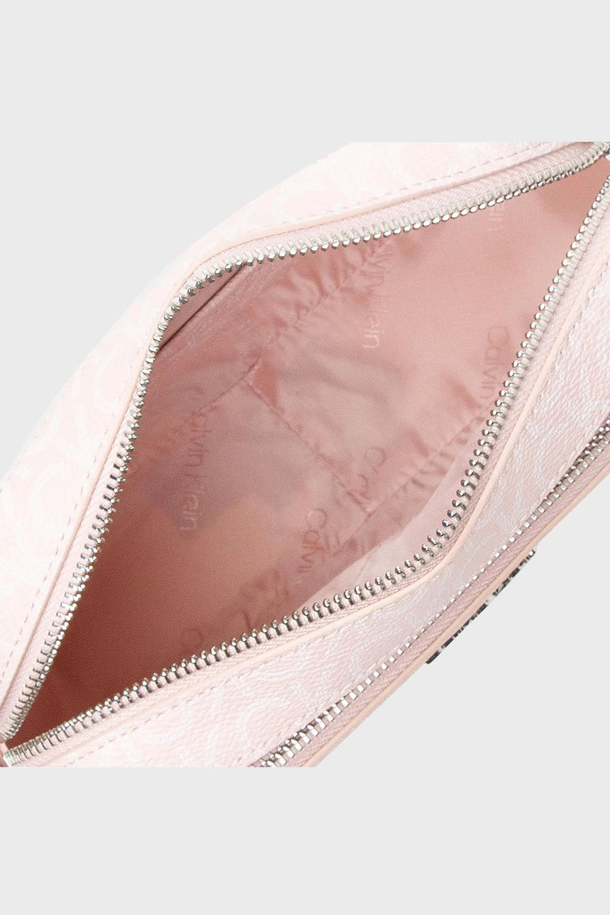 Calvin Klein Ck Must Camera Bag W/Pkt Lg Mono Kadın Çapraz Çanta Spring Rose Mono