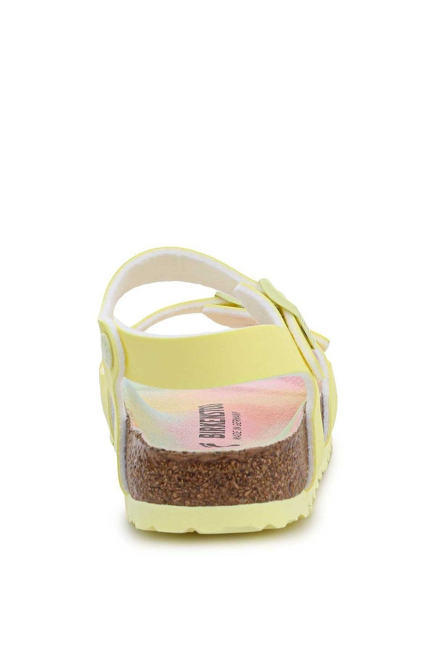 Birkenstock Unisex Kids Rio Bf Terlik Yellow