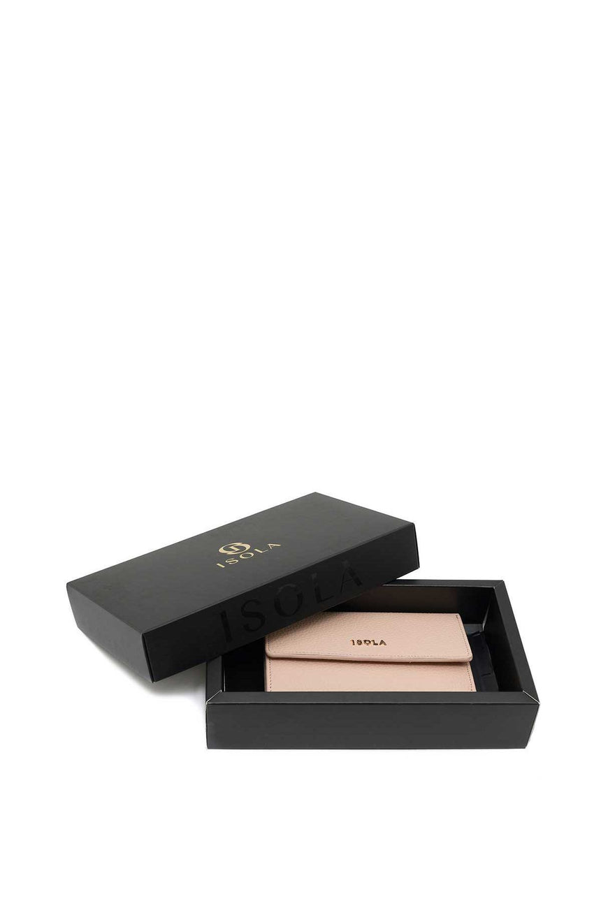 Isola Mary Kadın Hakiki Deri Cüzdan Pudra