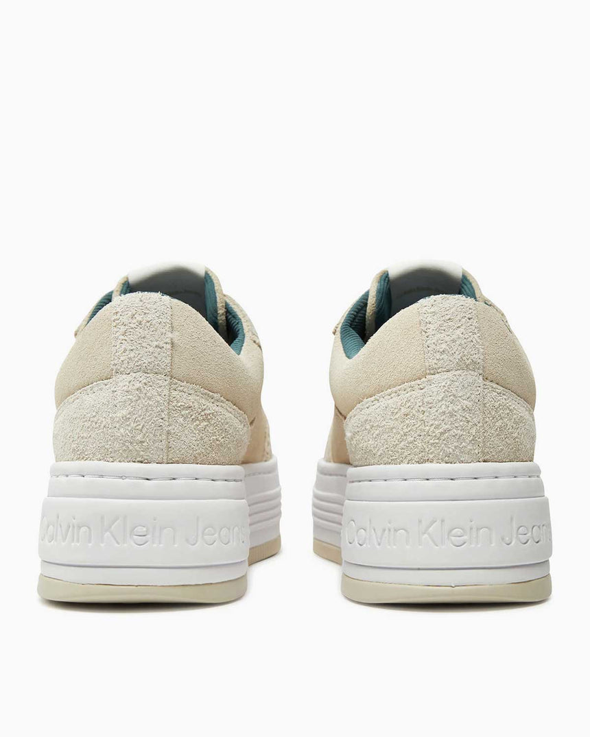Calvin Klein Jeans Bolf Platform Lace Up Sneaker Creamy White/Eggshell