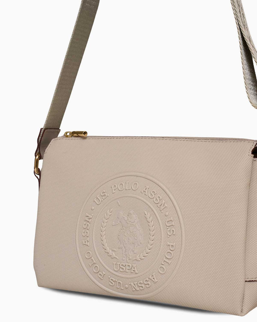 Us Polo Assn Logolu Çapraz Askılı Çanta Taş