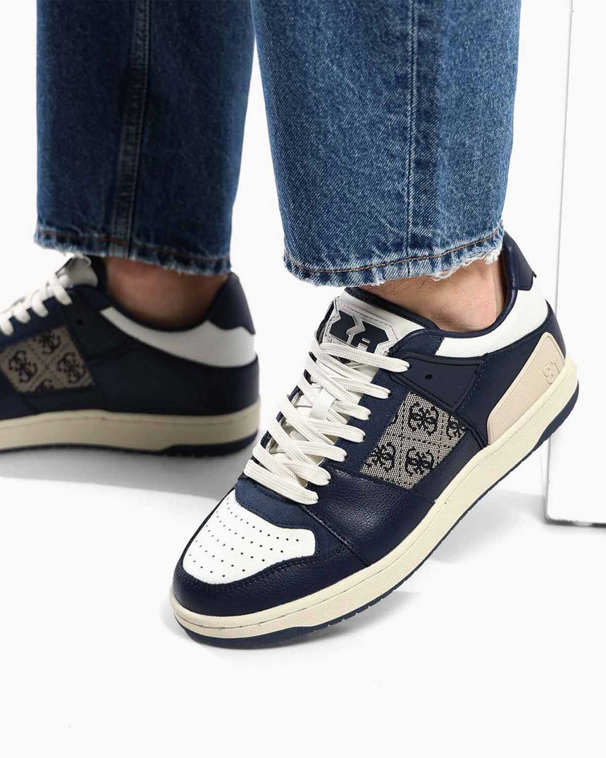 Guess Sava Low Logolu Sneakers Blue/Grey/White