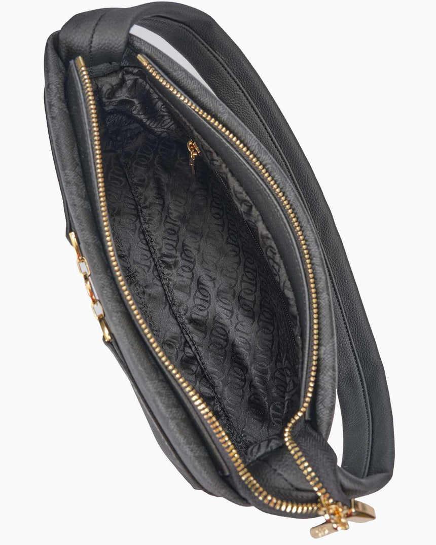 Us Polo Assn Desenli Omuz Çantası Siyah