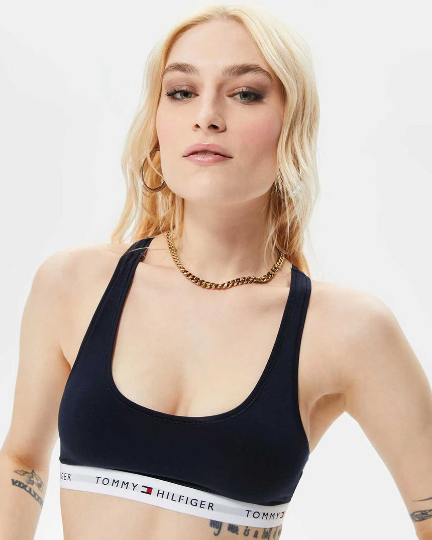 Tommy Hilfiger Unlined Bralette Desert Sky
