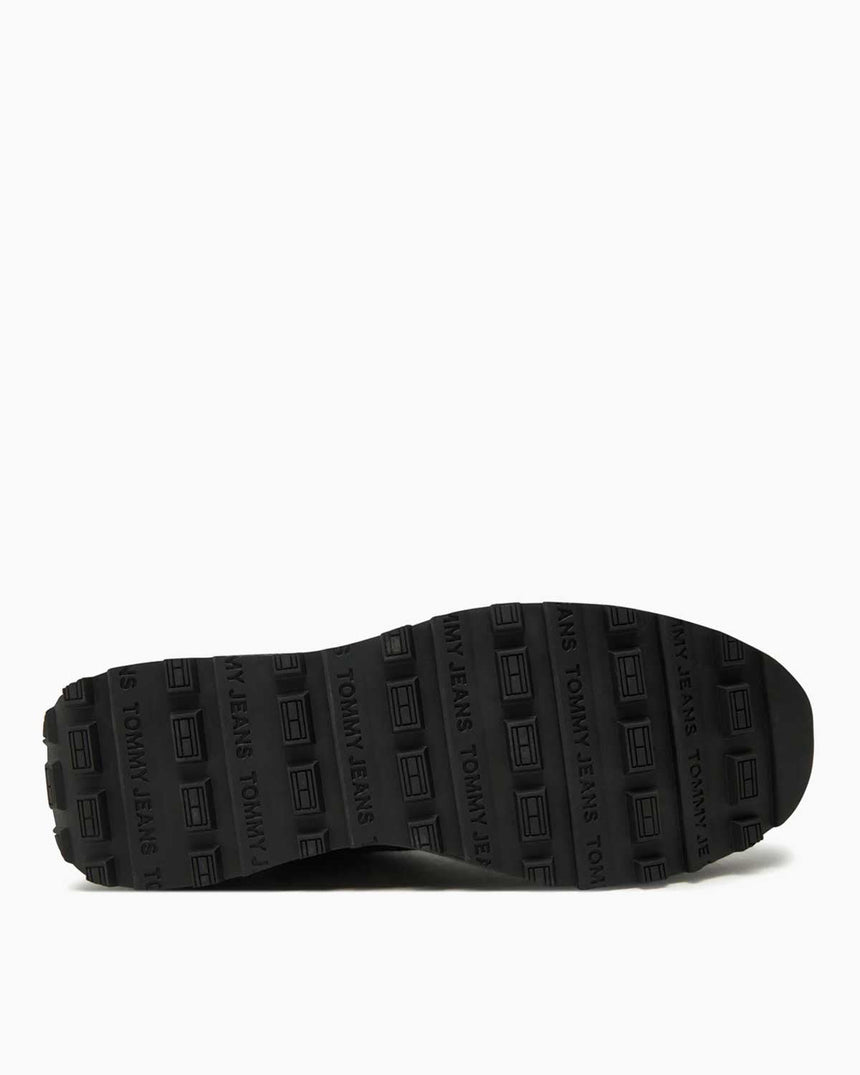 Tommy Hilfiger Tjm Techinal Runner Erkek Sneaker Black