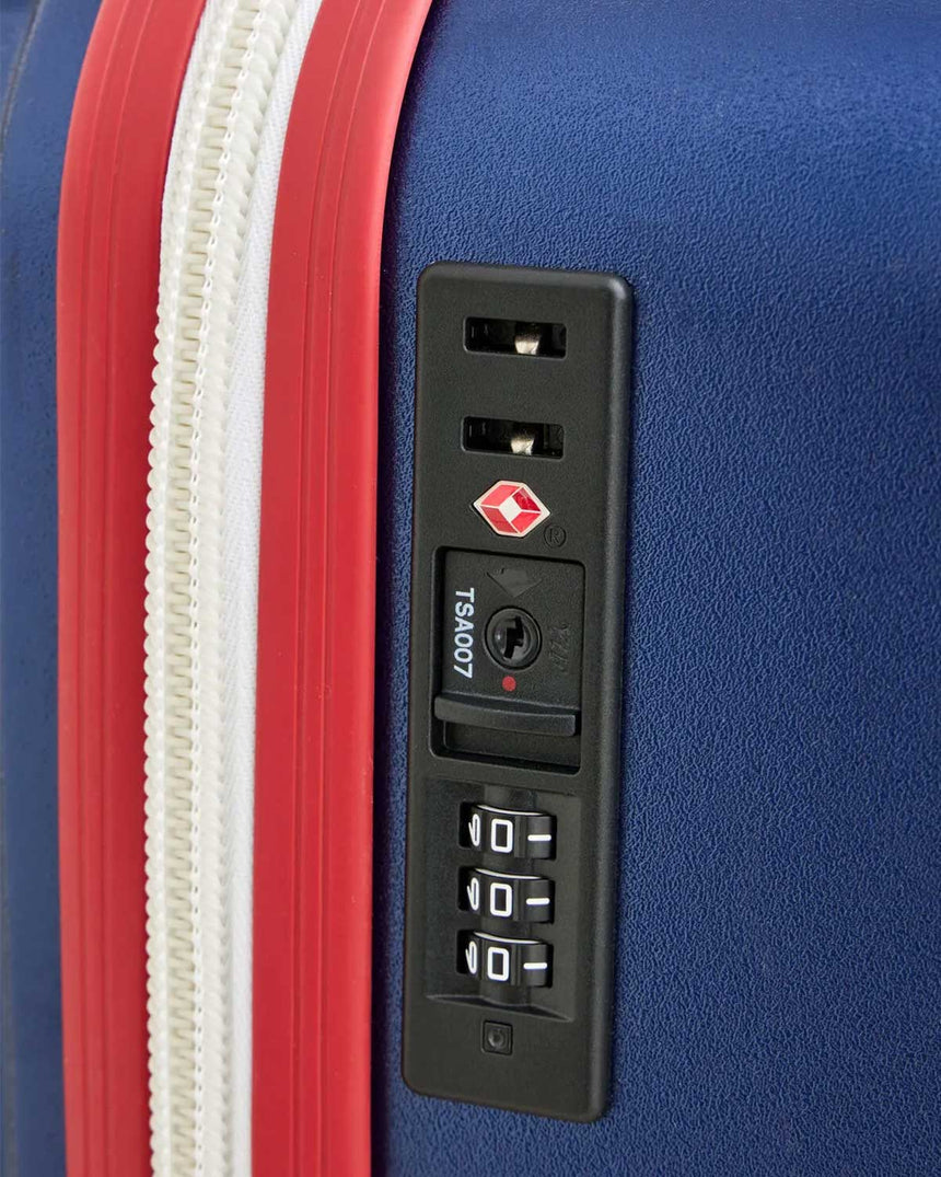 Us Polo Assn Geniş İç Hacimli Kabin Boy Valiz Lacivert