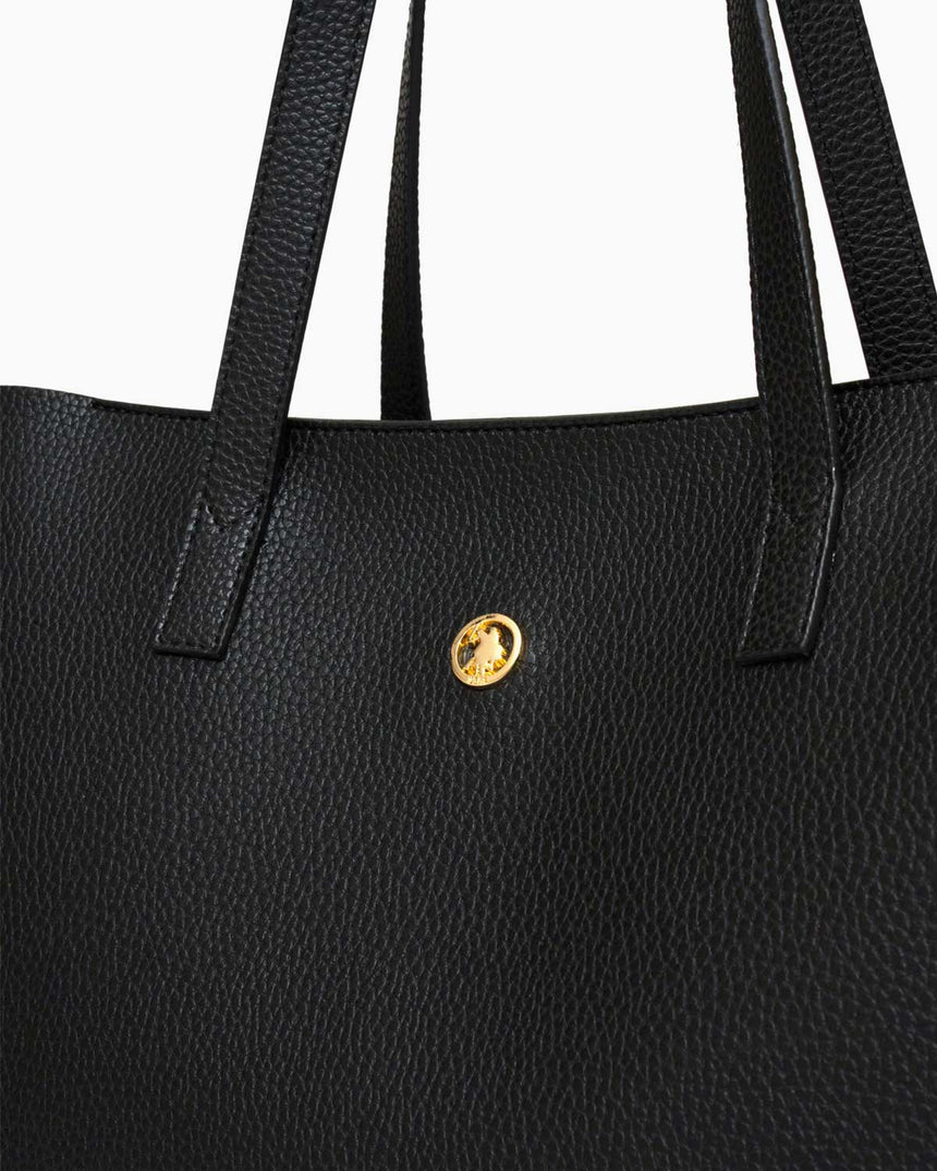 Us Polo Assn Logolu Omuz Çantası Siyah