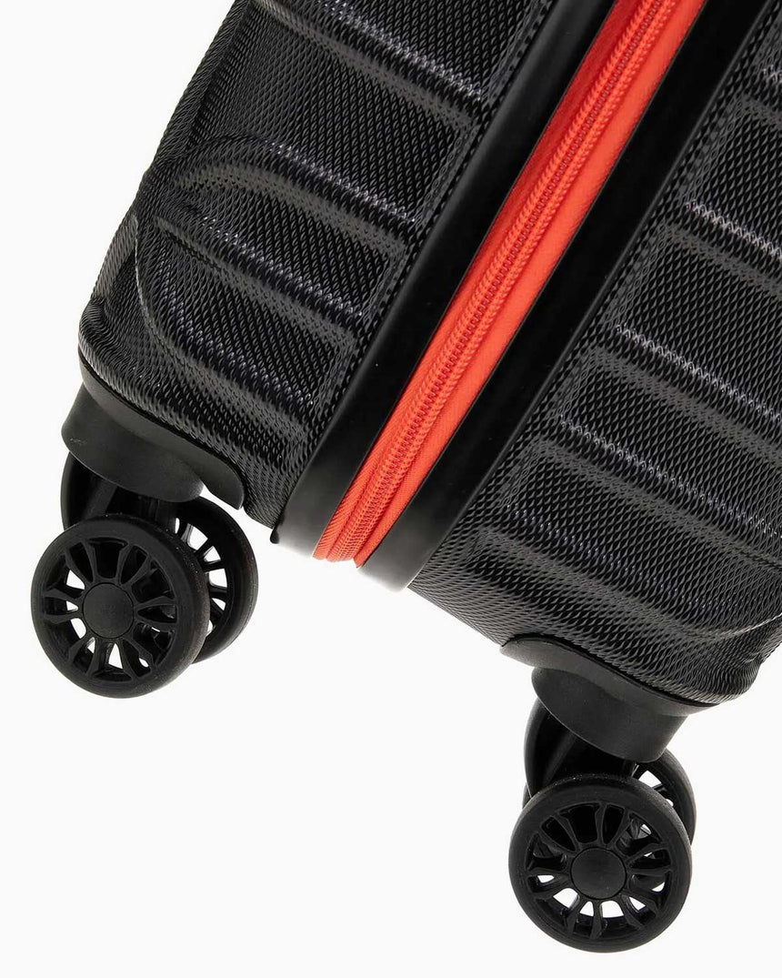 Guess Le Disko 18 In 8-Whe Travel Kabin Boy Valiz Black