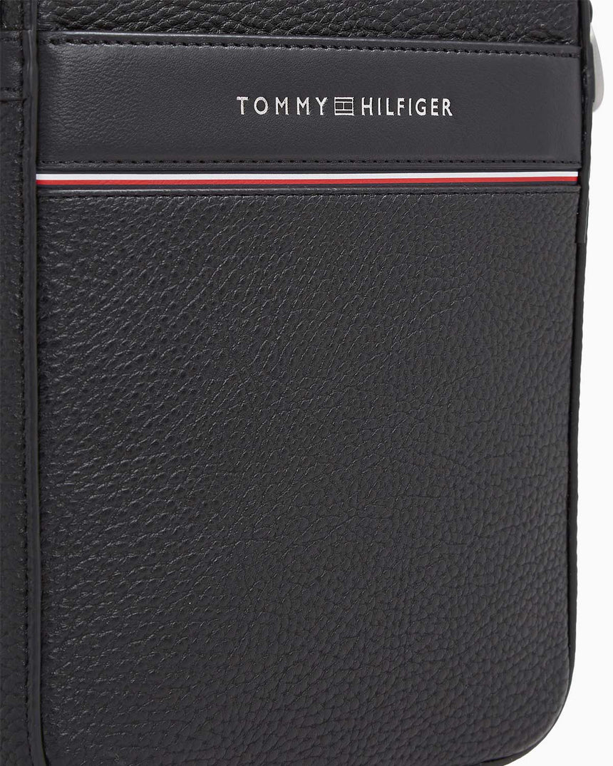 Tommy Hilfiger Corp Business Mini Reporter Çapraz Askılı Çanta Black