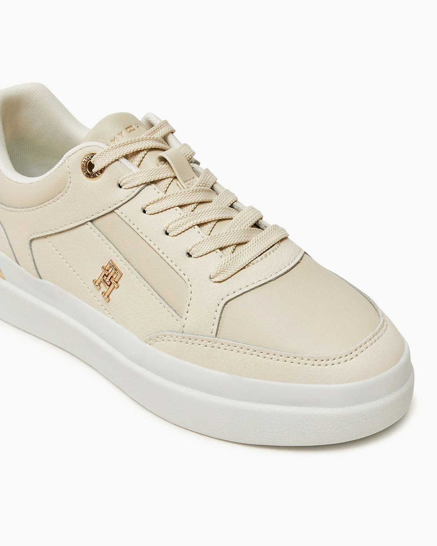 Tommy Hilfiger Feminie Court Sneaker Beige