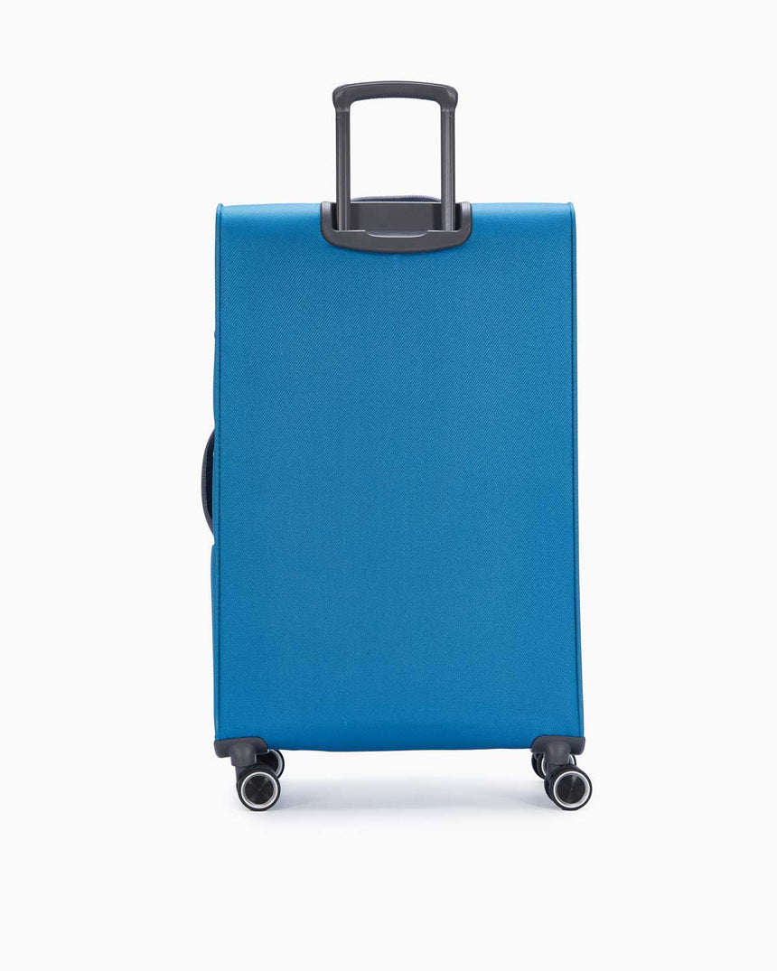 Pierre Cardin Büyük Boy Kumaş Valiz Mavi