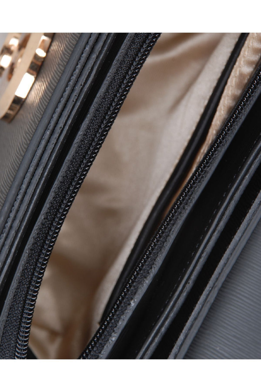 Axpe Çapraz Askılı Kadın Çantası Siyah