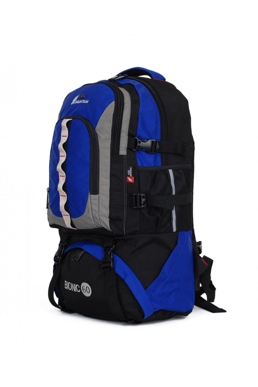 ÇÇS Mountain Bel Destekli Dağcı Sırt Çantası Blue