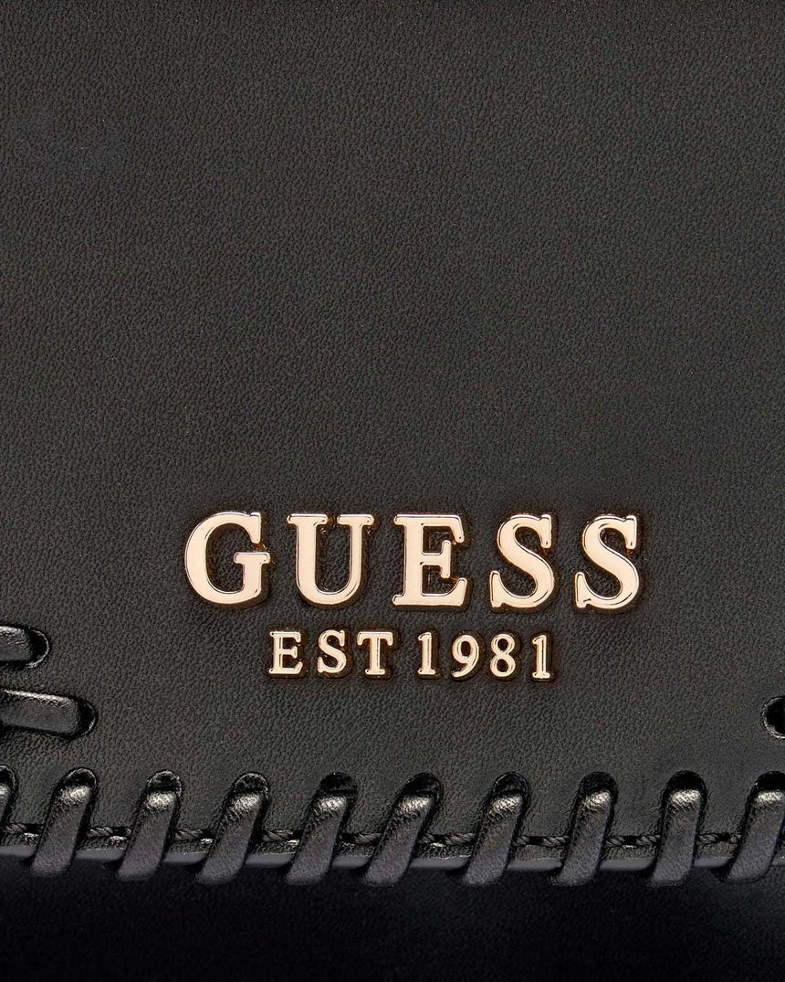 Guess Tatum Ön ve Arka Detaylı Kadın Omuz Çantası Black