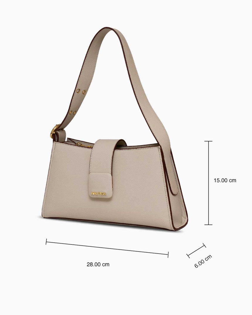 Nautica Logolu Omuz Çantası Taş