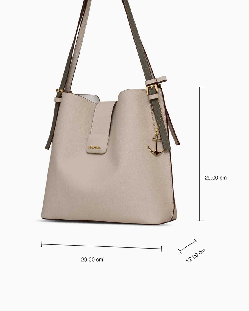 Nautica Ladies Logolu Omuz Çantası Taş