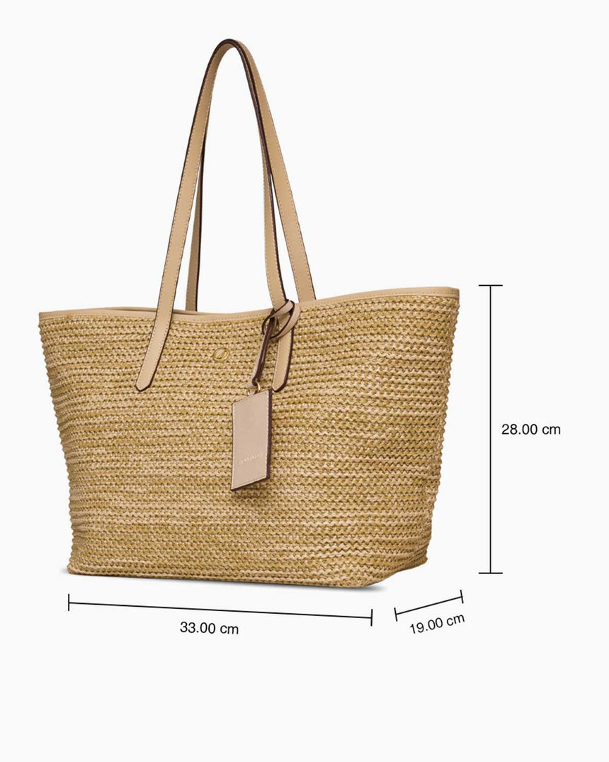 Nautica Logolu El Çantası Bej - Bej