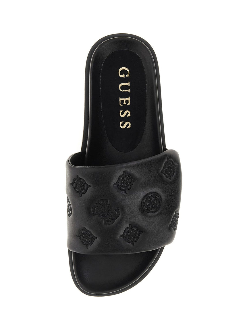 Guess Fabio2 Logo Terlik Black